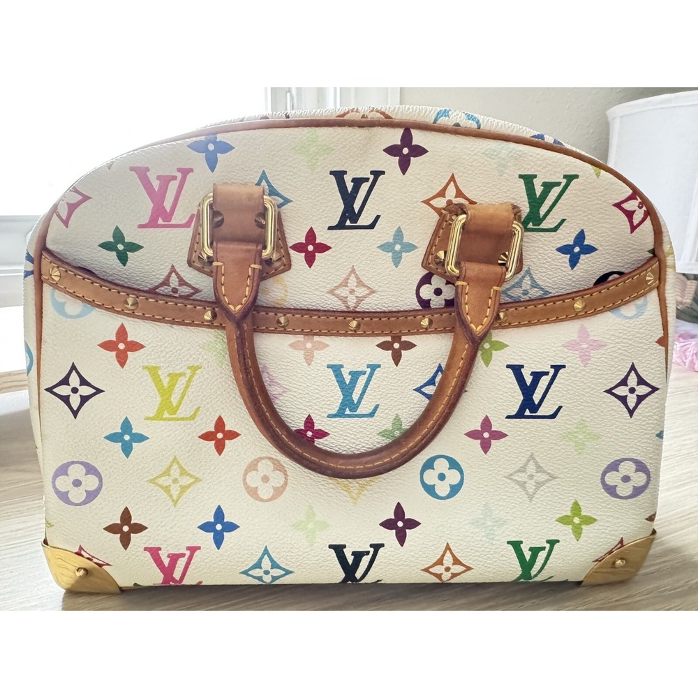 Louis Vuitton Takashi X Murakami Trouville Top Handle Bag